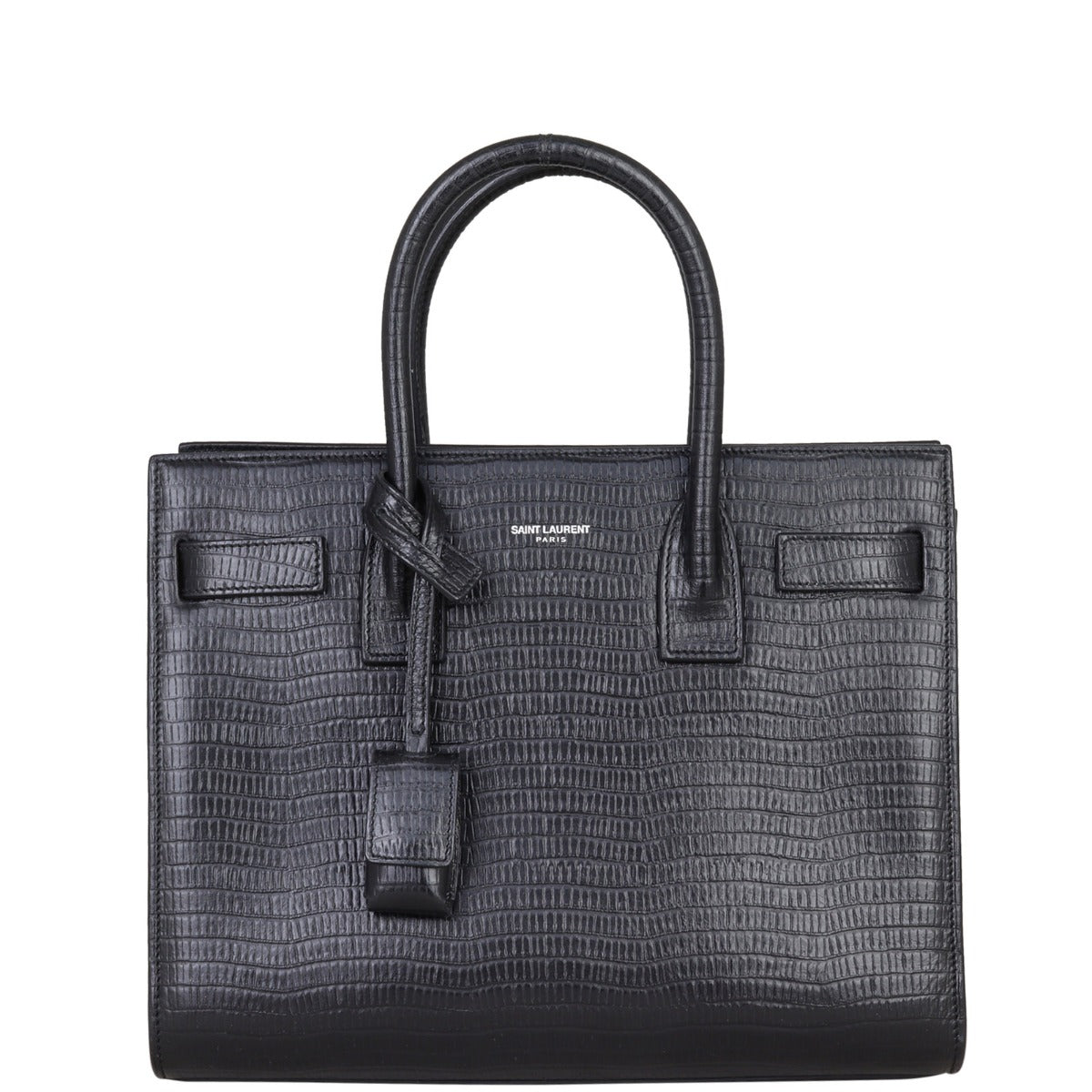 Saint Laurent Sac de Jour Baby Lizard Embossed