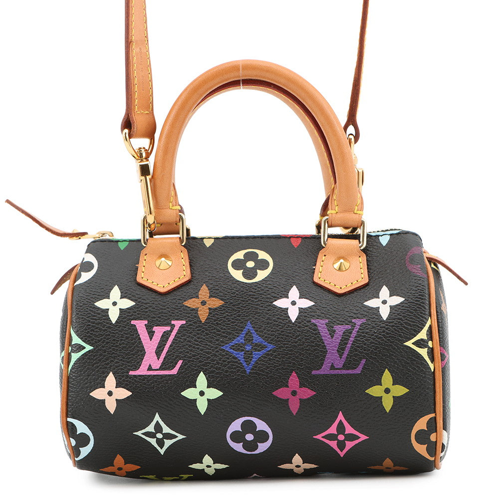LOUIS VUITTON Mini Speedy NoirM92644 Monogram?Multicolor