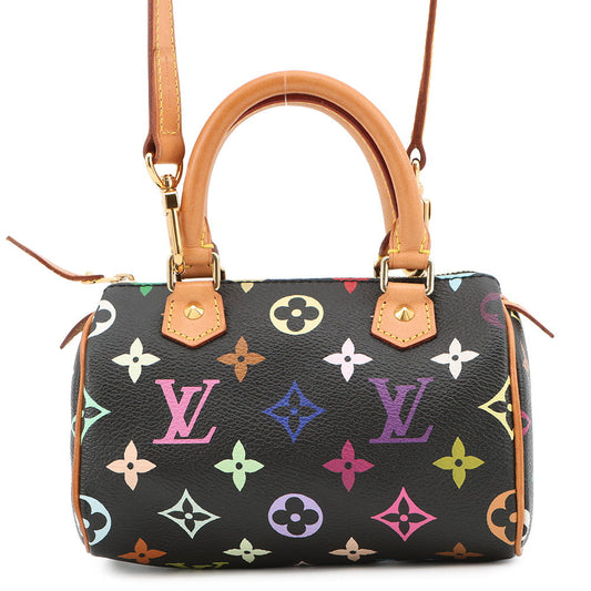 LOUIS VUITTON Mini Speedy NoirM92644 Monogram?Multicolor