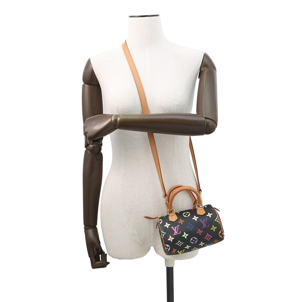 LOUIS VUITTON Mini Speedy NoirM92644 Monogram?Multicolor