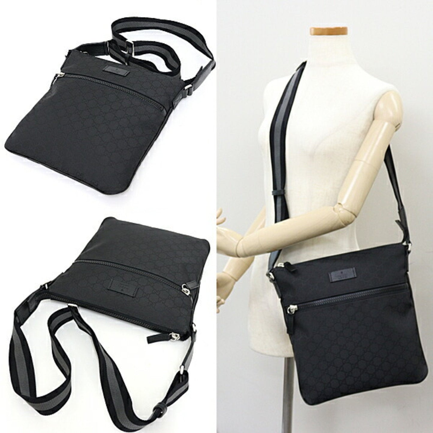 Gucci Canvas Shoulder Bag