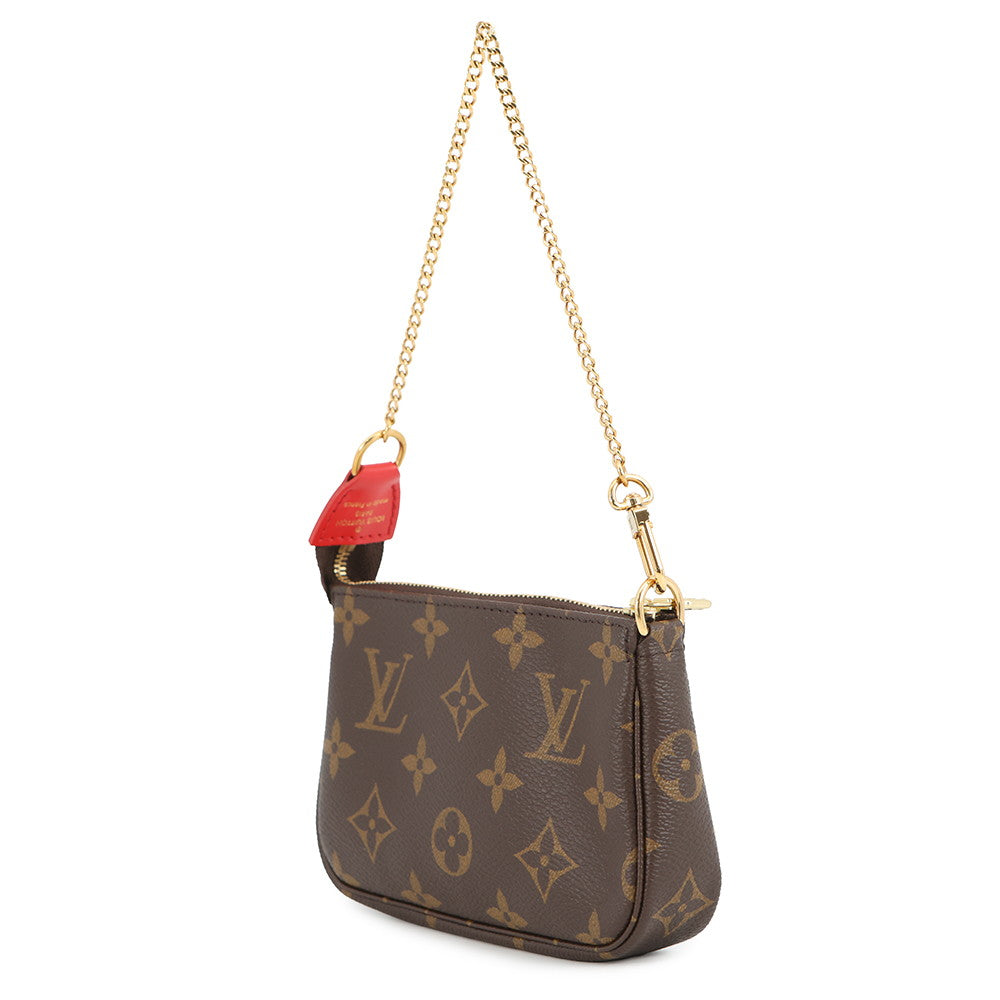 LOUIS VUITTON Mini Pochette Accessoires RedM69976 Monogram Vivienne
