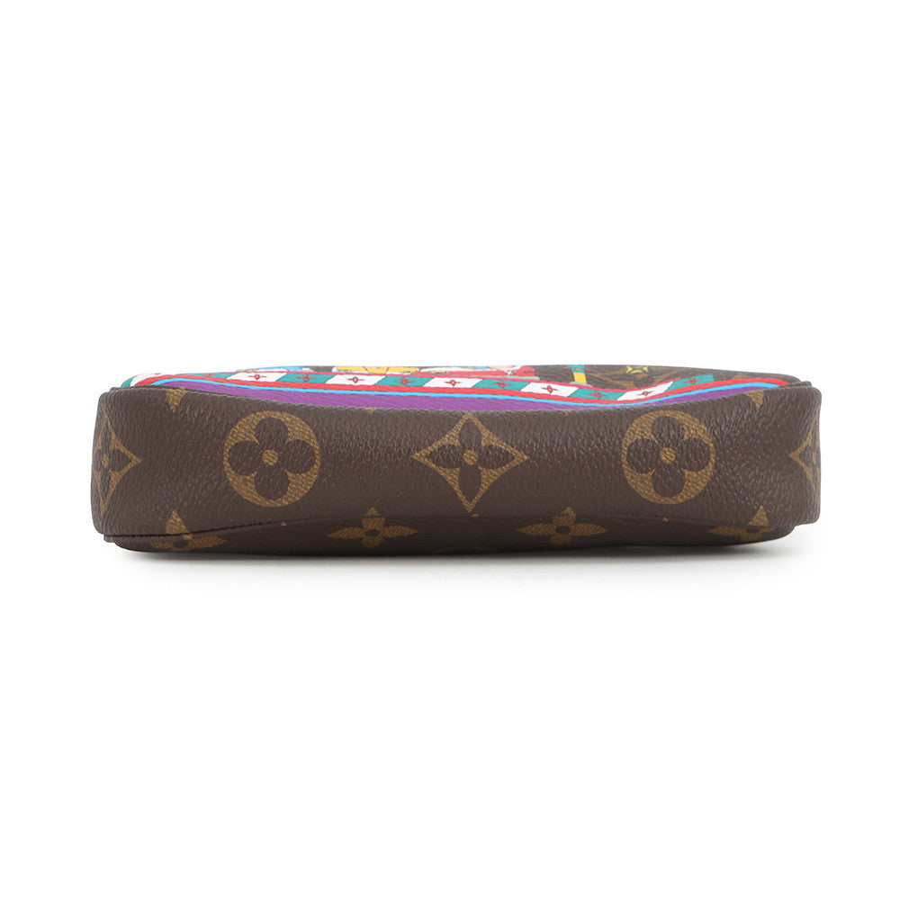 LOUIS VUITTON Mini Pochette Accessoires RedM69976 Monogram Vivienne