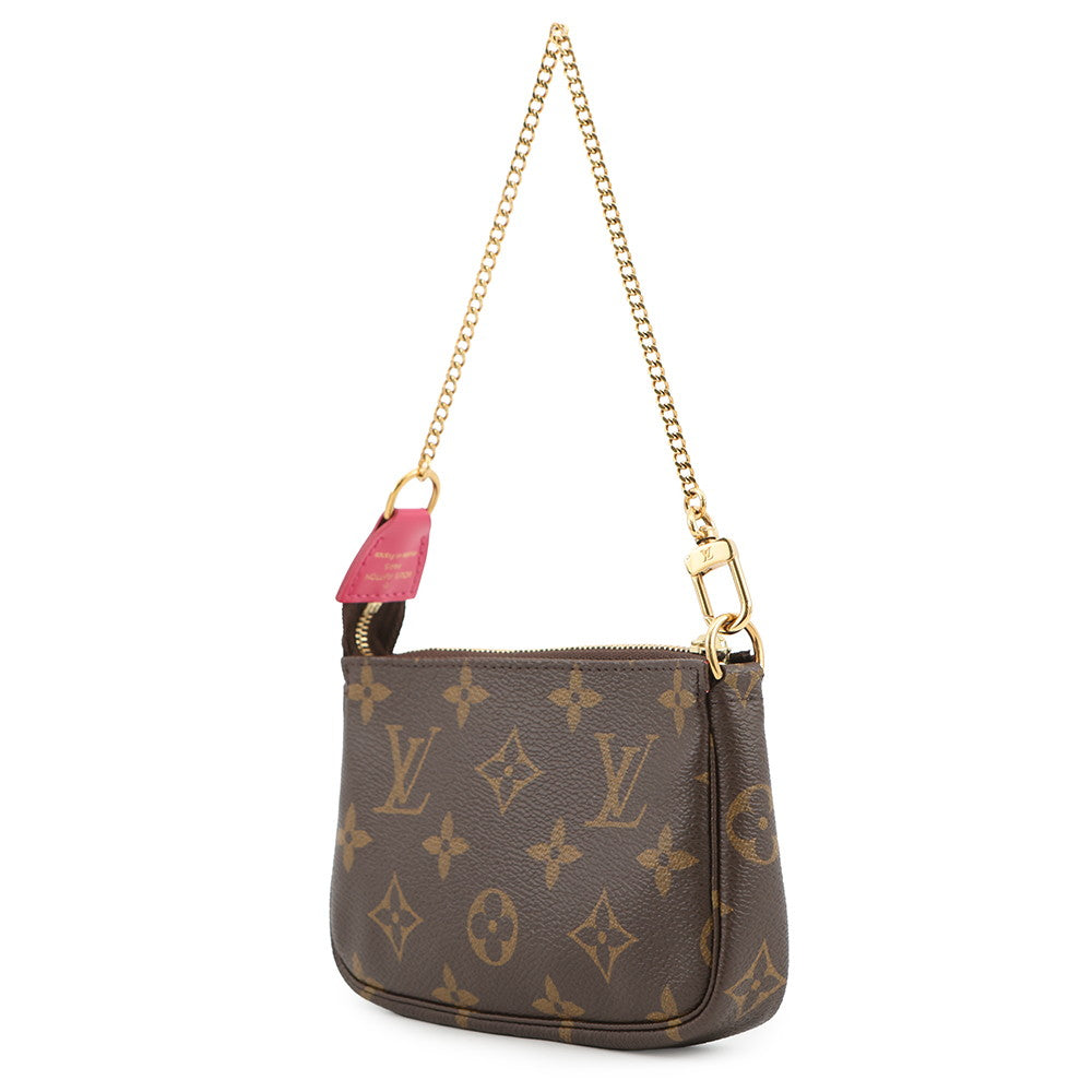 LOUIS VUITTON Mini Pochette Accessoires PinkM69752 Monogram Vivienne