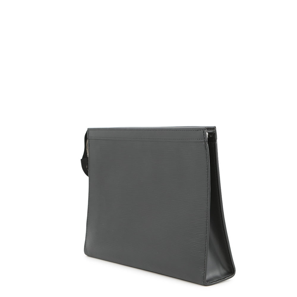LOUIS VUITTON Pochette Voyage NoirM81326 Epi Leather
