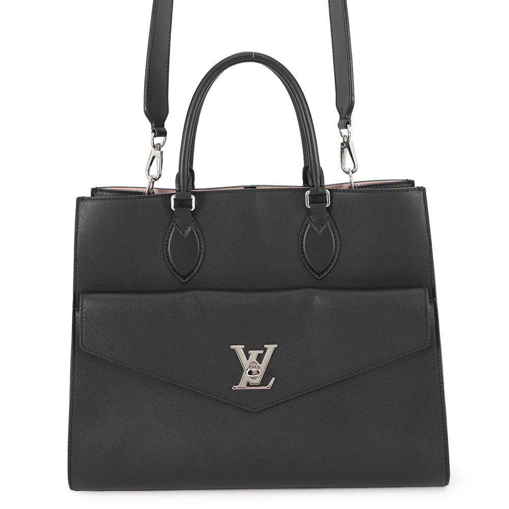 LOUIS VUITTON Rock Me Tote NoirM56099 Leather Size MM