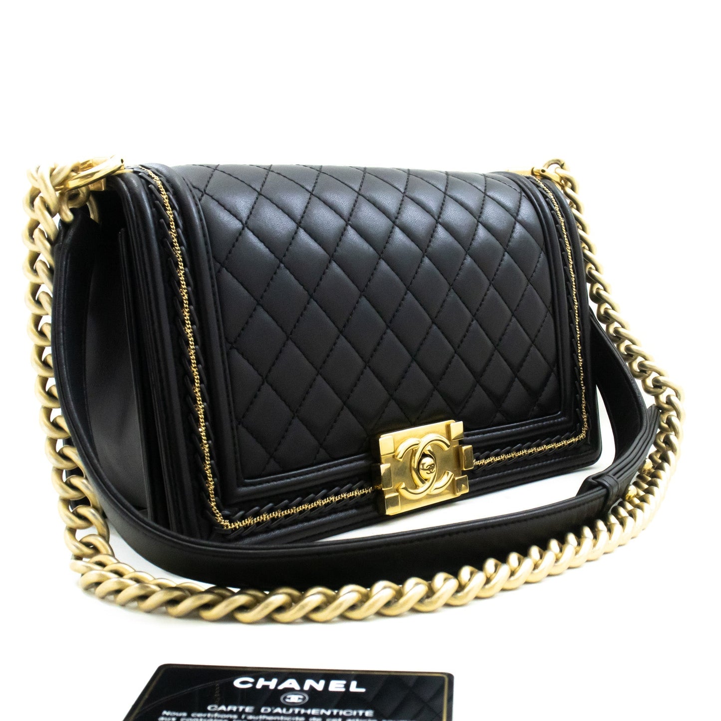 CHANEL Boy Shoulder Bag