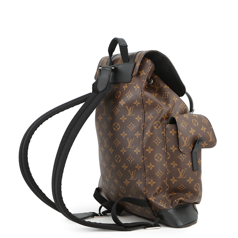 LOUIS VUITTON Christopher NoirM43735 Monogram Macassar Canvas Size MM