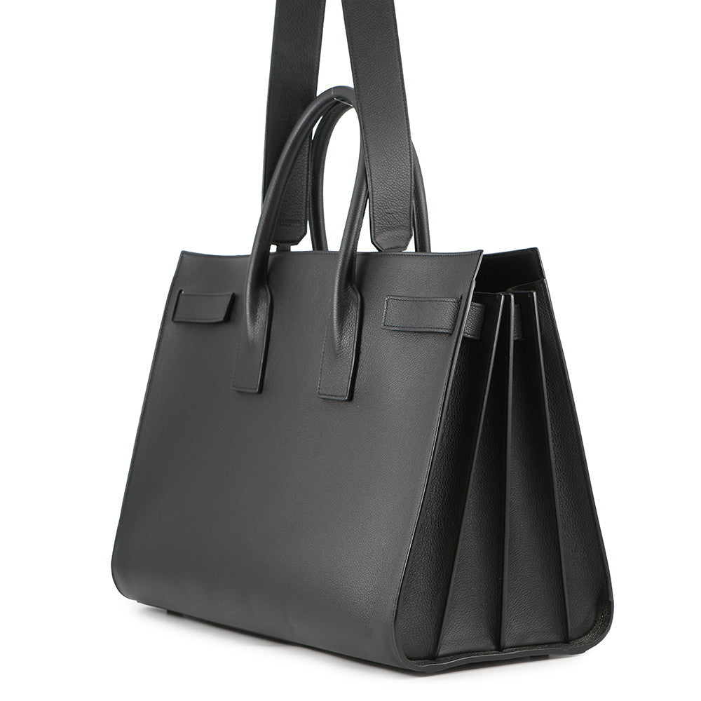 SAINT LAURENT PARIS Sac de Jules Black441571 Calf Leather Size Large