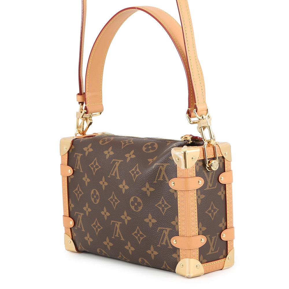 LOUIS VUITTON side trunk BrownM46358 Monogram Size MM