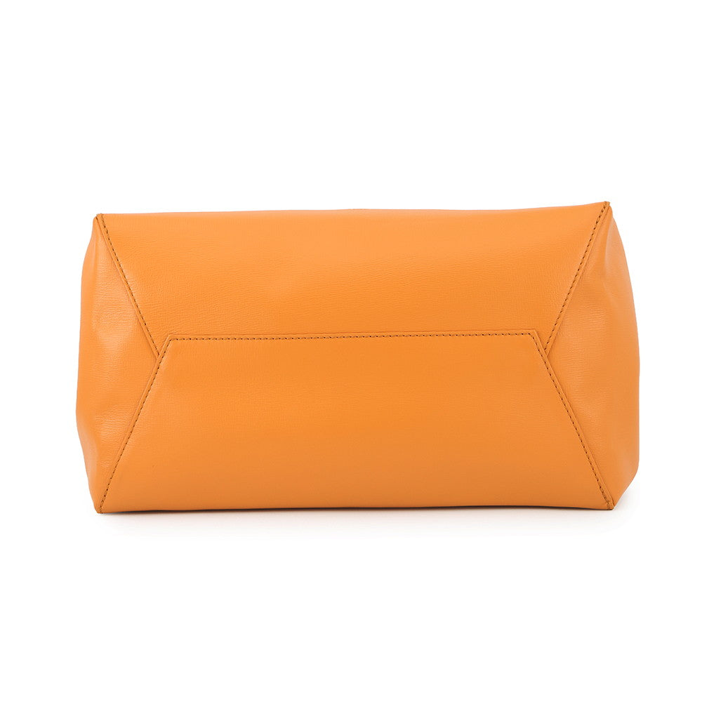 LOUIS VUITTON Sandwich Bag Saffron/BlueM24578 Leather
