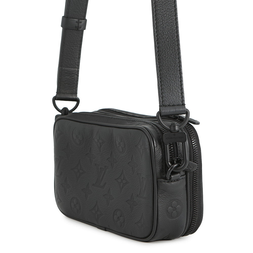 LOUIS VUITTON Alpha Wearable Wallet NV NoirM82544 Monogram Shadow