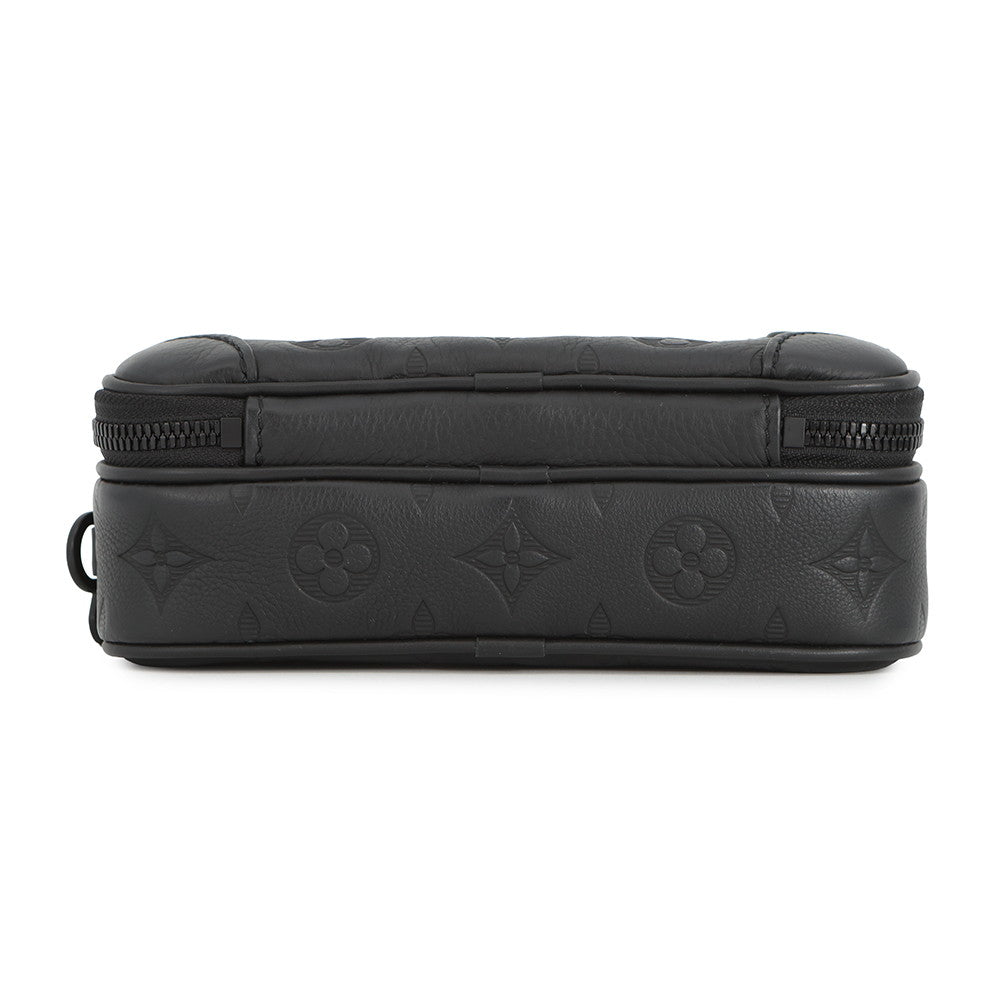 LOUIS VUITTON Alpha Wearable Wallet NV NoirM82544 Monogram Shadow