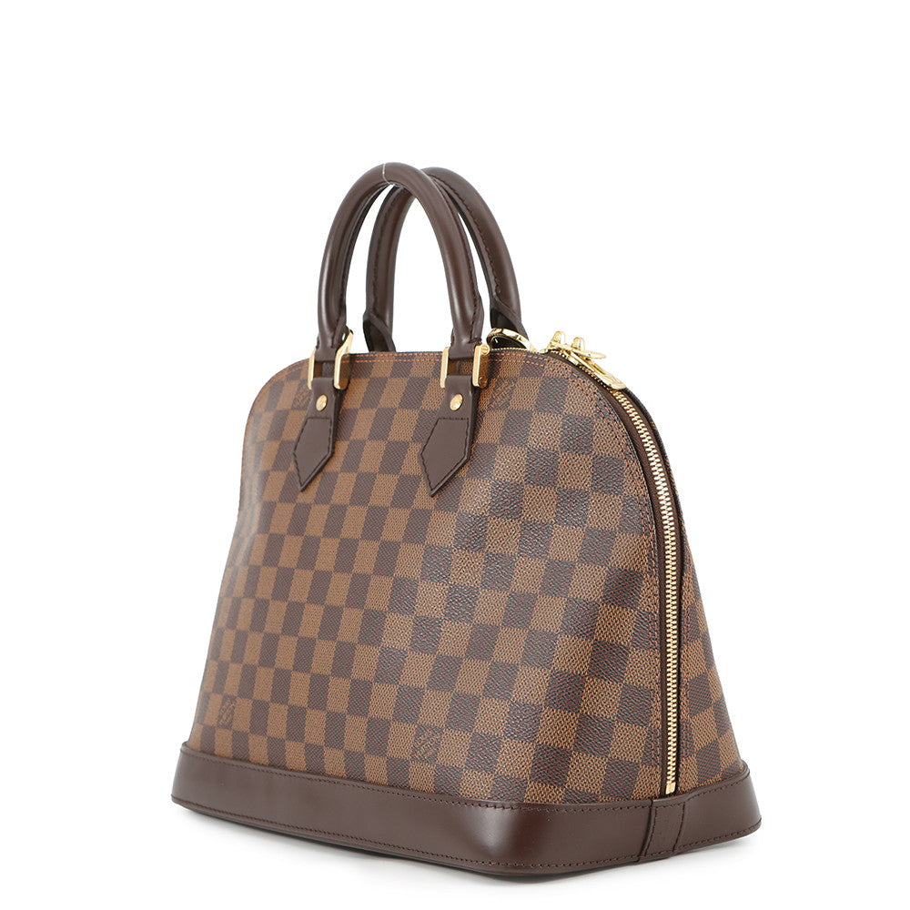 LOUIS VUITTON Alma RedN51131 Damier Ebene Canvas