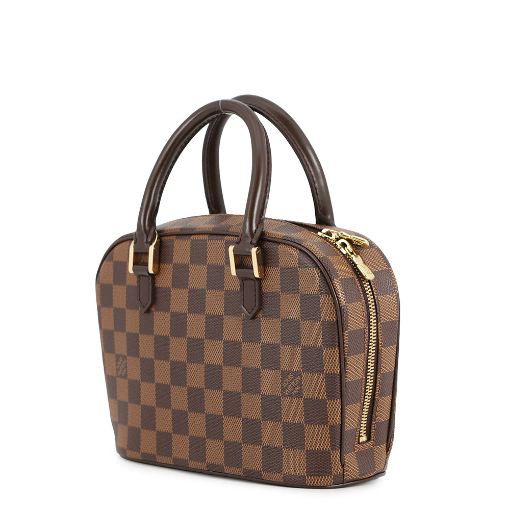 LOUIS VUITTON Sarria?Mini RedN51286 Damier Ebene Canvas