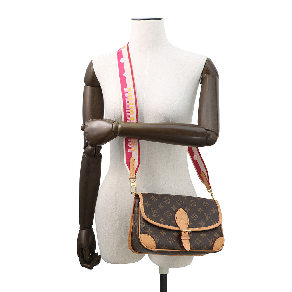 LOUIS VUITTON Dianu FuchsiaM46049 Monogram Size PM