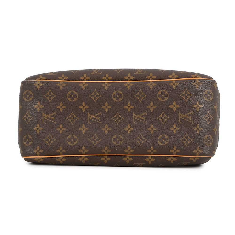 LOUIS VUITTON Deauville Bowling Vanity BeigeM47270 Monogram
