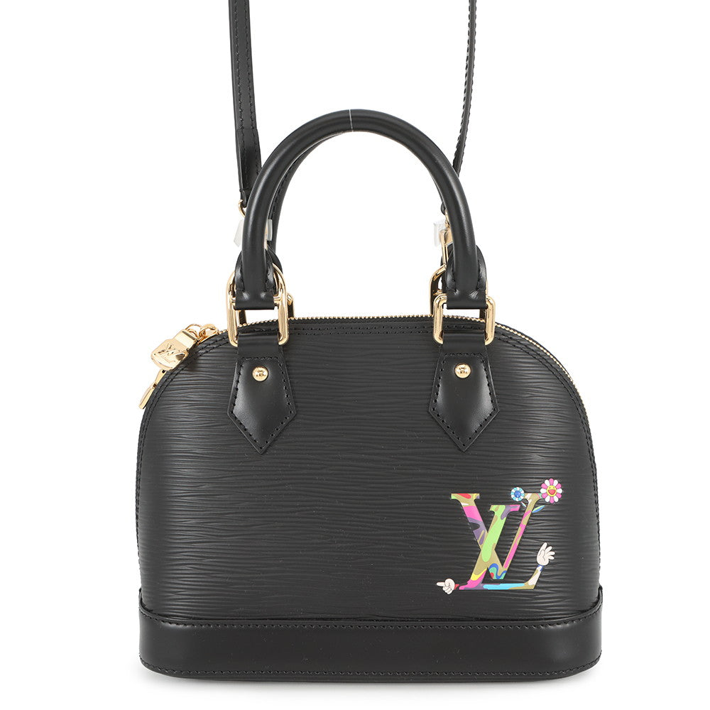 LOUIS VUITTON LV × TM Alma BB NoirM13670 Epi Leather Size BB