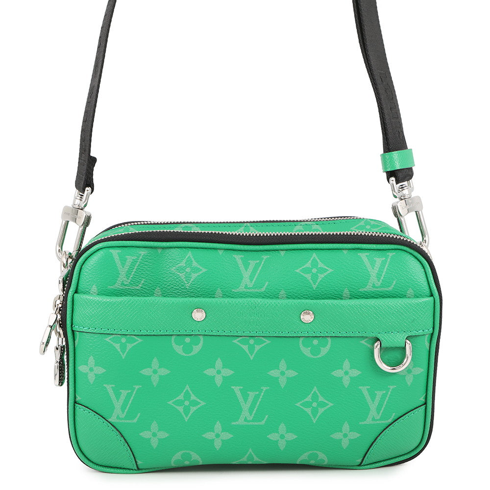 LOUIS VUITTON Alpha Messenger CatusGreenM31014 Monogram Taigarama