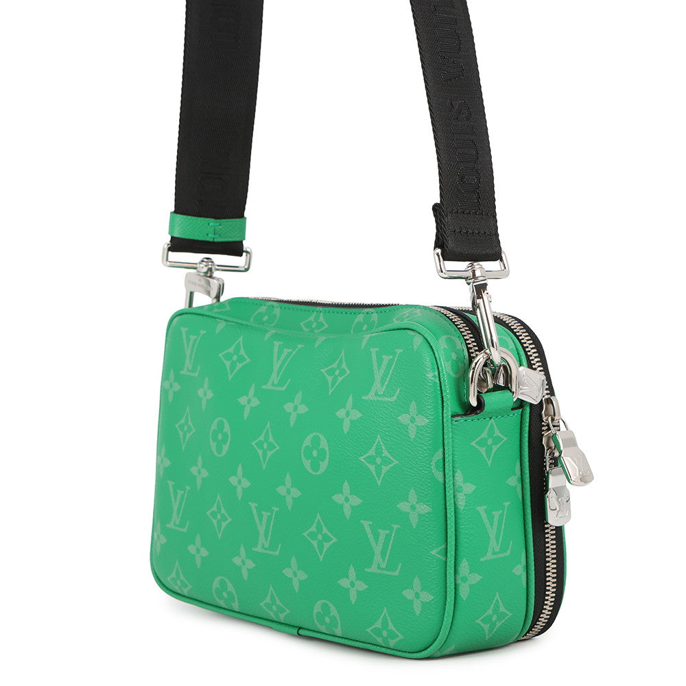 LOUIS VUITTON Alpha Messenger CatusGreenM31014 Monogram Taigarama