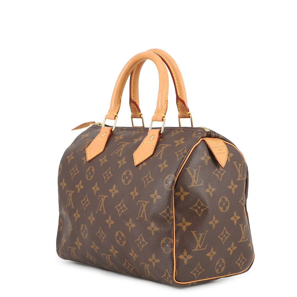 LOUIS VUITTON Speedy BrownM41528 Monogram Size 25