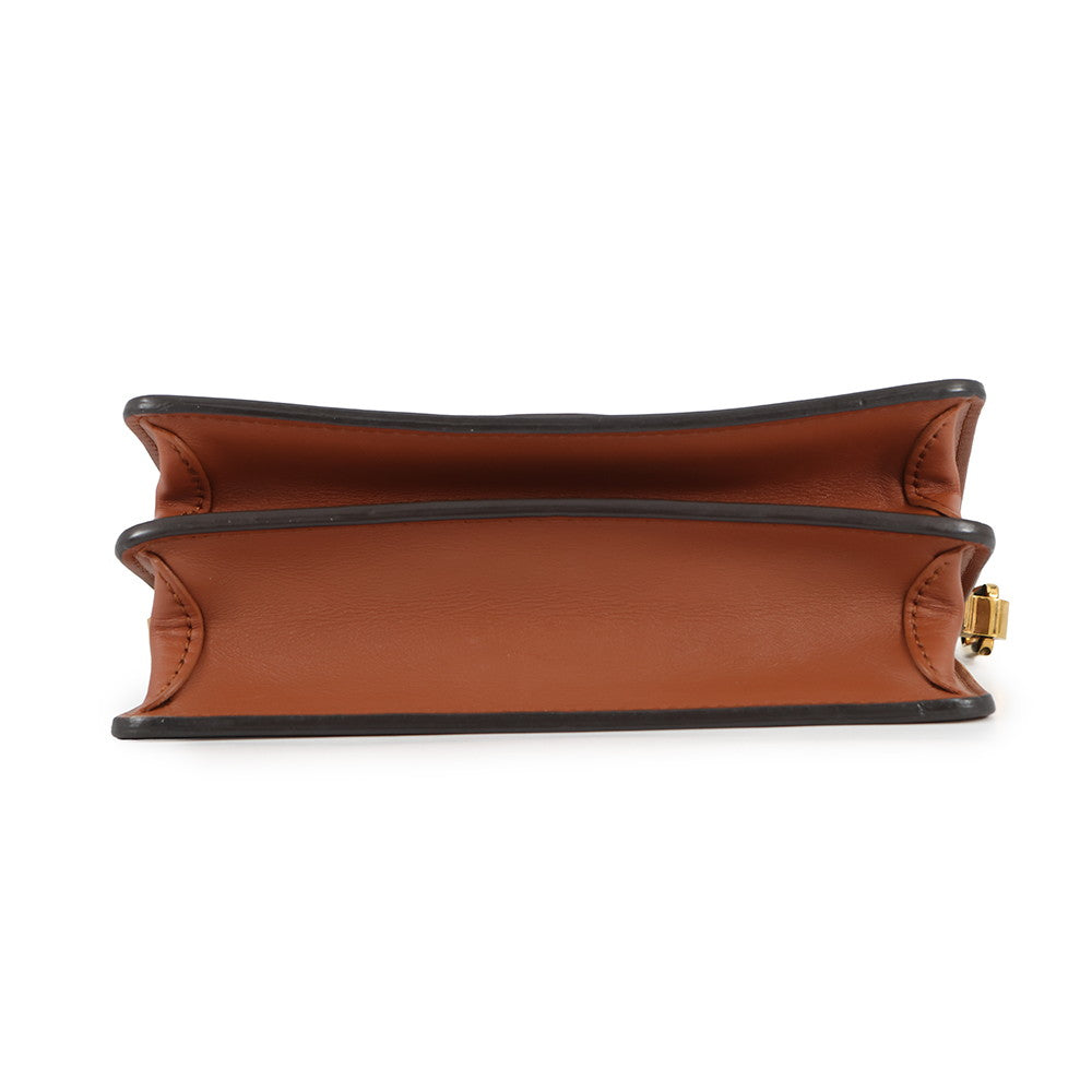 LOUIS VUITTON Dauphine Brown/NoirM44580 Monogram Monogram Reverse Canvas Size MINI