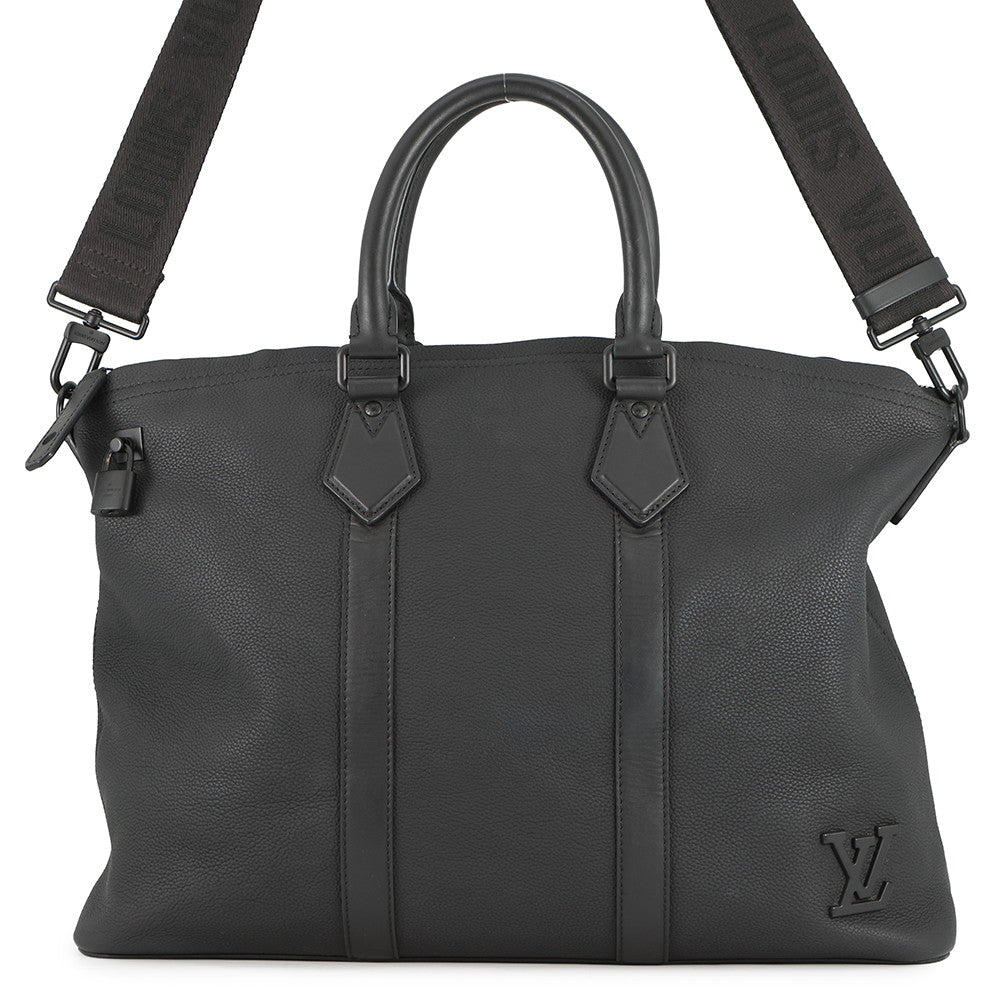 LOUIS VUITTON Lock It NoirM59158 Taurillon Leather LV Aerogram