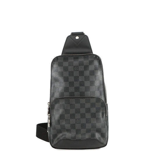 LOUIS VUITTON Avenue Sling Bag NoirN41719 Damier Graphite