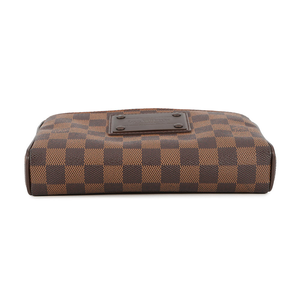 LOUIS VUITTON Bum Bag Brooklyn BrownN41101 Damier Ebene Canvas