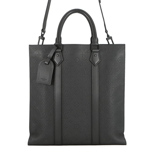 LOUIS VUITTON Sac Plat NoirM21866 Monogram?Taurillon