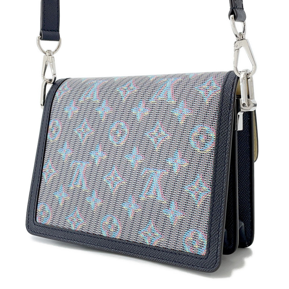 LOUIS VUITTON Dauphine Multicolor/BeigeM55454 Monogram LV Pop Size MINI
