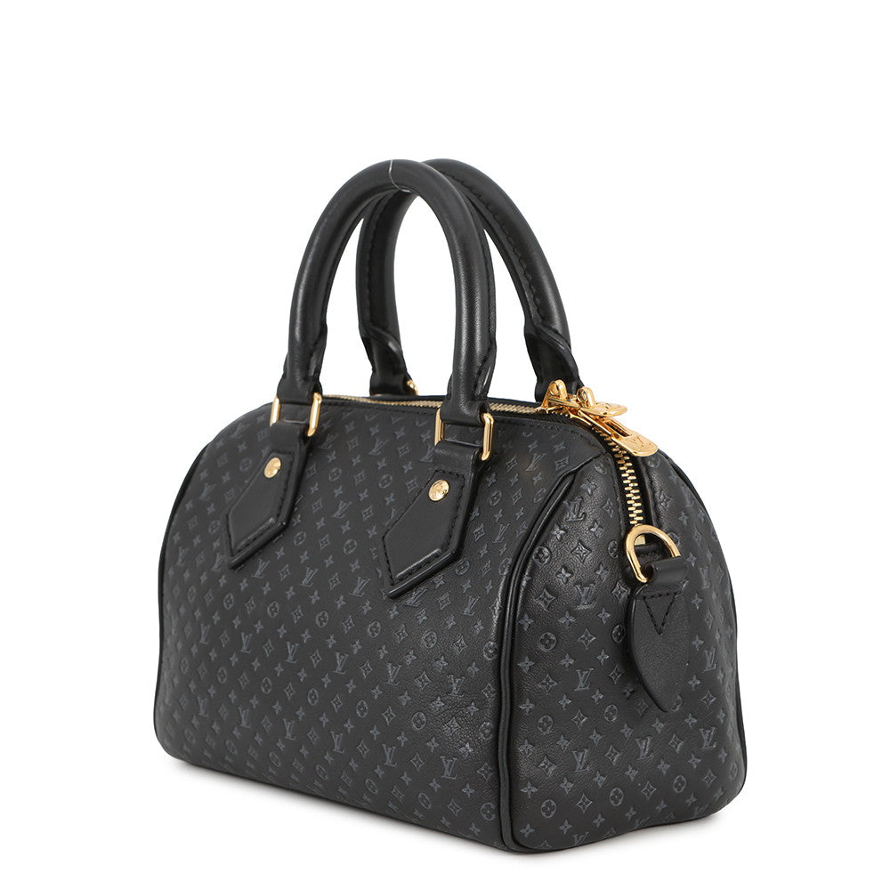 LOUIS VUITTON Speedy Bandouliere GrayM22595 Nanogram Size 20