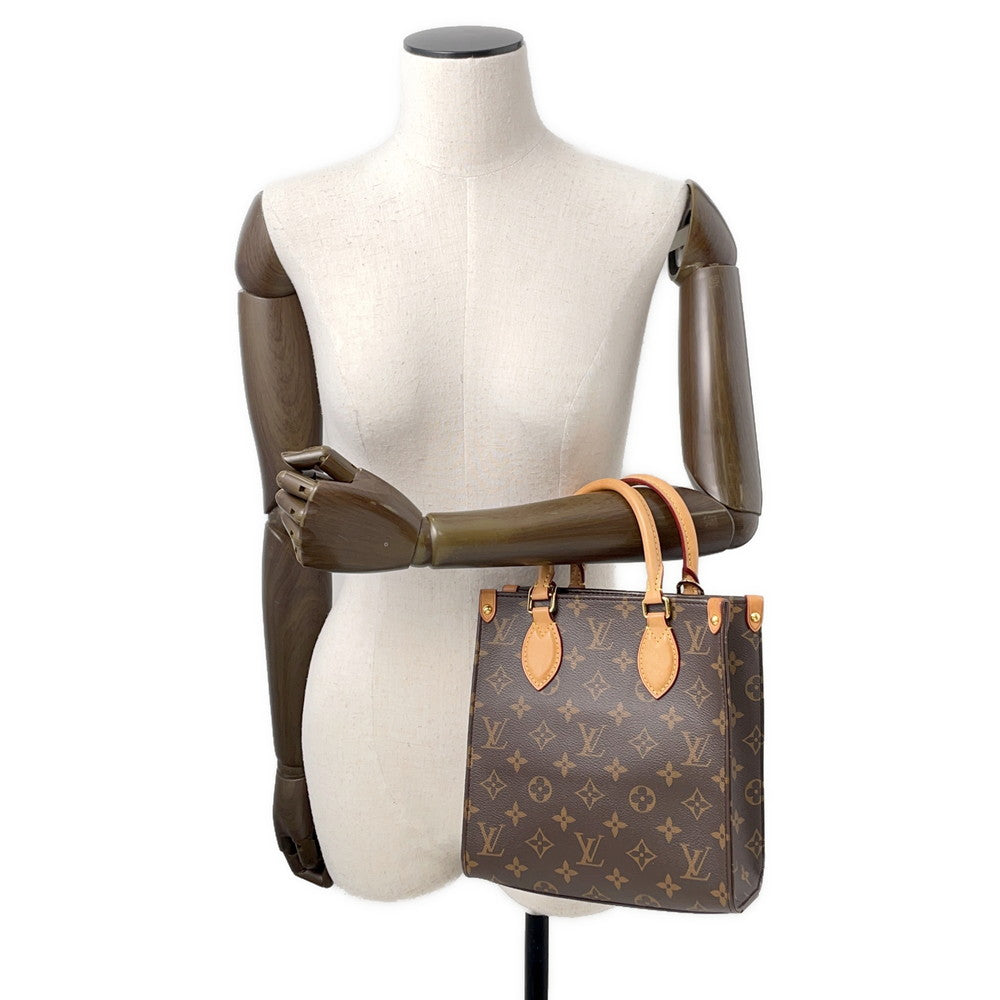 LOUIS VUITTON Sac Plat BB RedM45847 Monogram Size BB