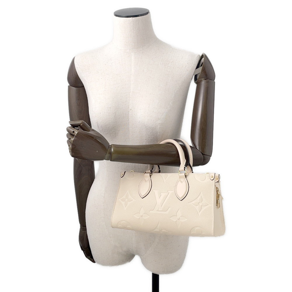 LOUIS VUITTON Onthego claimM23698 Monogram Empreinte Leather Size EW