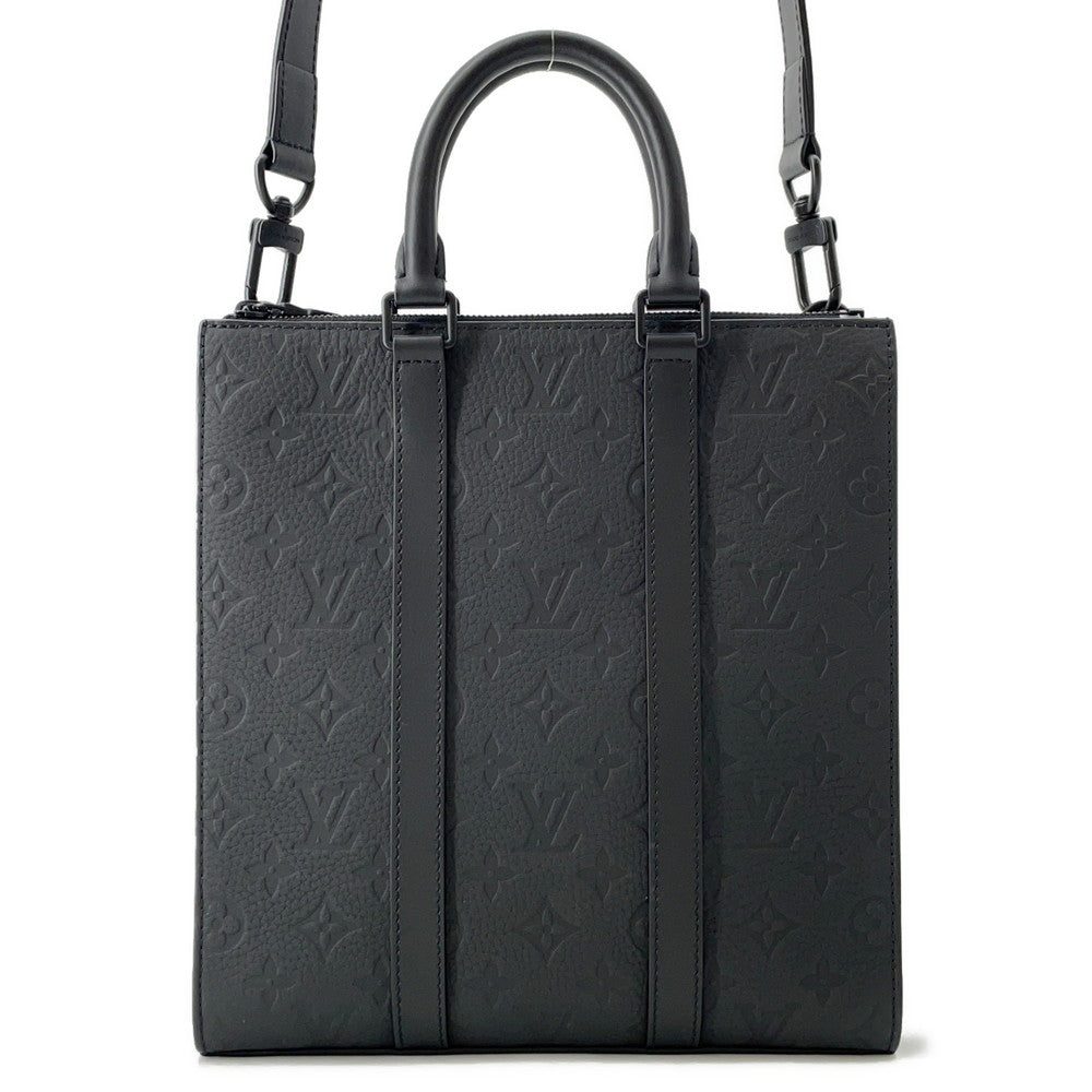 LOUIS VUITTON Sac Plat BlackM59960 Monogram?Taurillon