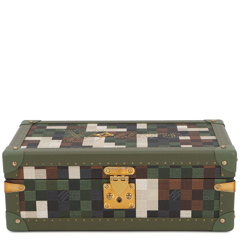 LOUIS VUITTON Coffret 8 Montor Green/MultiM10376 Damoflage