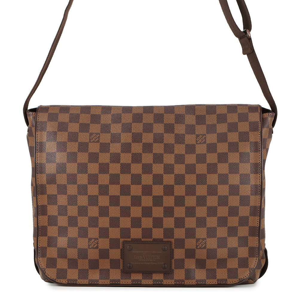 LOUIS VUITTON Brooklyn BrownN51212 Damier Ebene Canvas Size GM