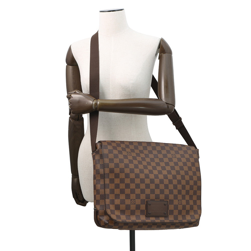 LOUIS VUITTON Brooklyn BrownN51212 Damier Ebene Canvas Size GM