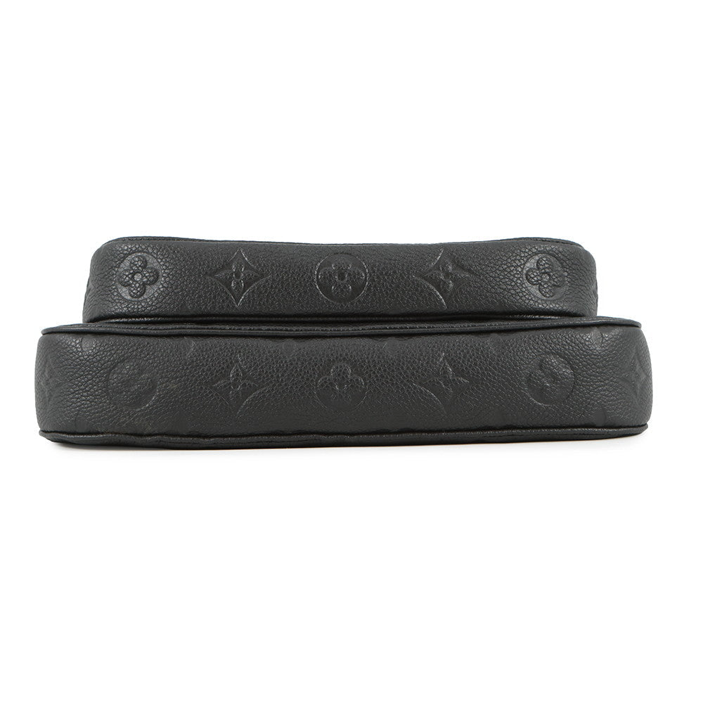 LOUIS VUITTON Multi Pochette Accessoires NoirM80399 Monogram Empreinte Leather