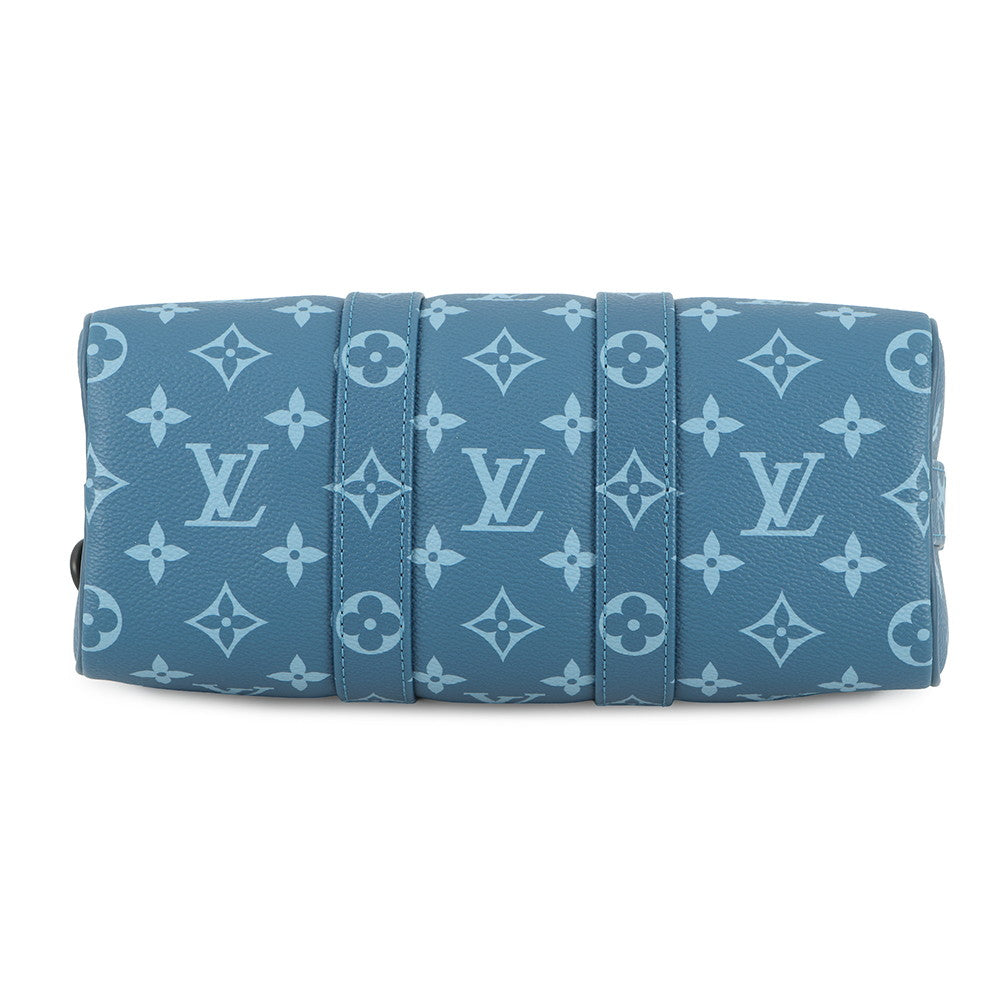 LOUIS VUITTON Keepall Bandouliere BlueM46803 Monogram Size 25