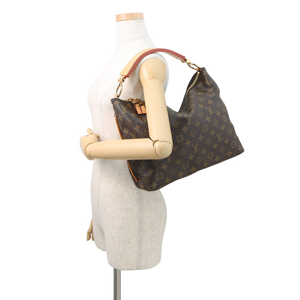 LOUIS VUITTON Sully BrownM40586 Monogram Size PM