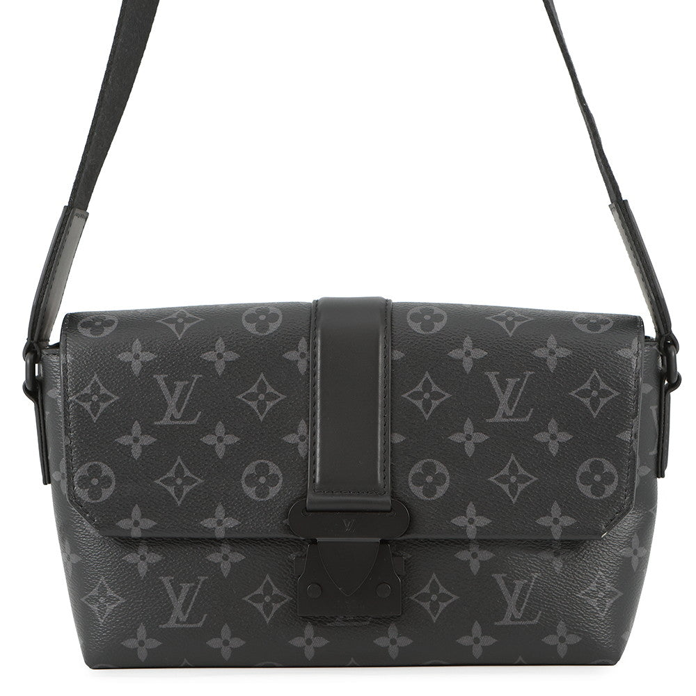 LOUIS VUITTON S Cape Messenger BlackM46794 Monogram Eclipse