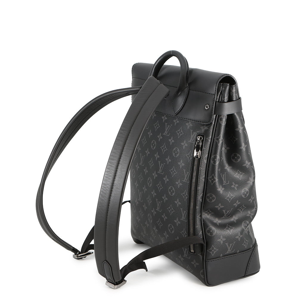 LOUIS VUITTON Steamer Backpack NoirM44052 Monogram Eclipse