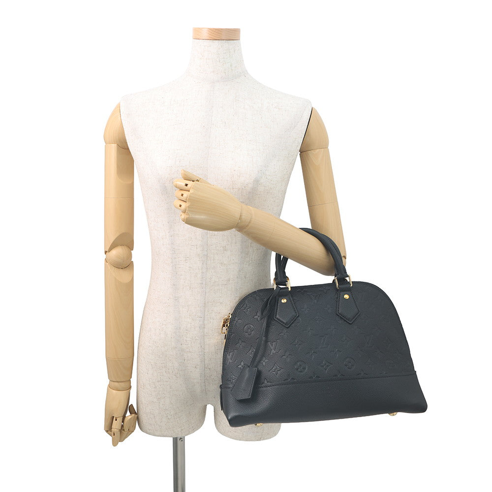 LOUIS VUITTON Neo Alma NoirM44832 Monogram Empreinte Leather Size PM