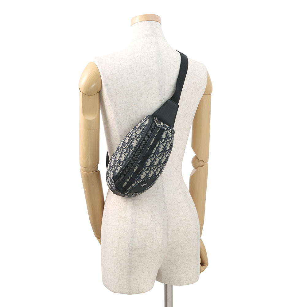 Dior Oblique SCARAB Crossbody Bag Black/Beige2ESBC311YKY Canvas Size Mini