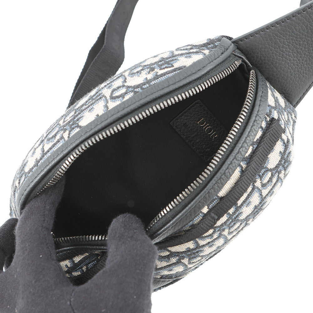 Dior Oblique SCARAB Crossbody Bag Black/Beige2ESBC311YKY Canvas Size Mini