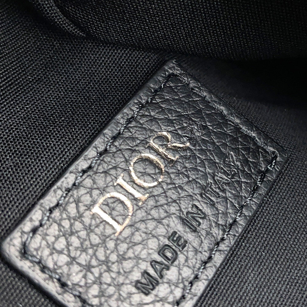 Dior Oblique SCARAB Crossbody Bag Black/Beige2ESBC311YKY Canvas Size Mini