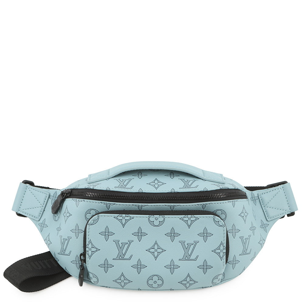 LOUIS VUITTON Rush Bumbag Blue CielM14782 Monogram Shadow