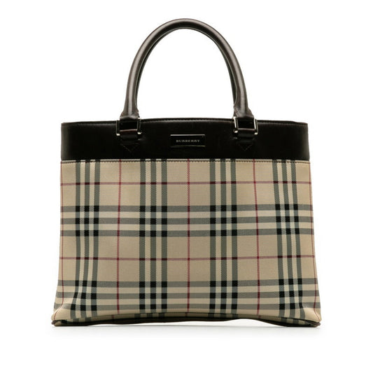 Luxury Burberry Nova Check Handbag