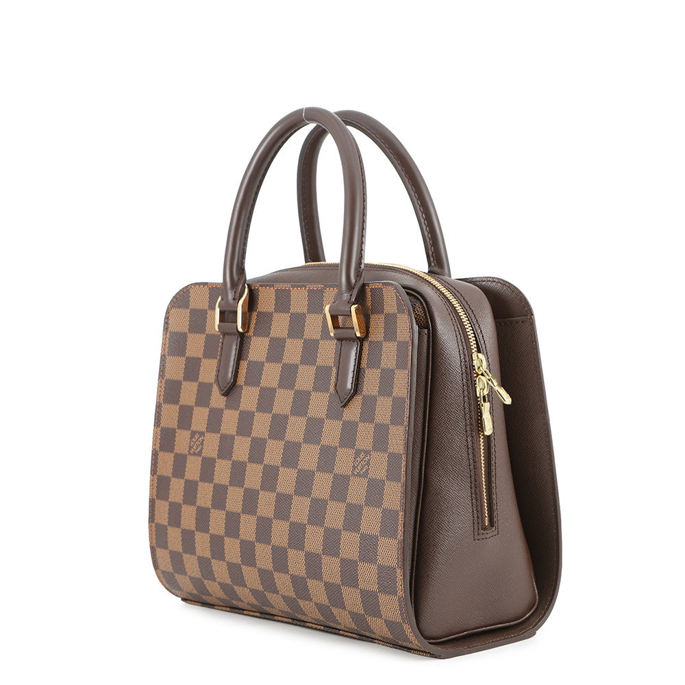 LOUIS VUITTON Triana RedN51155 Damier Ebene Canvas